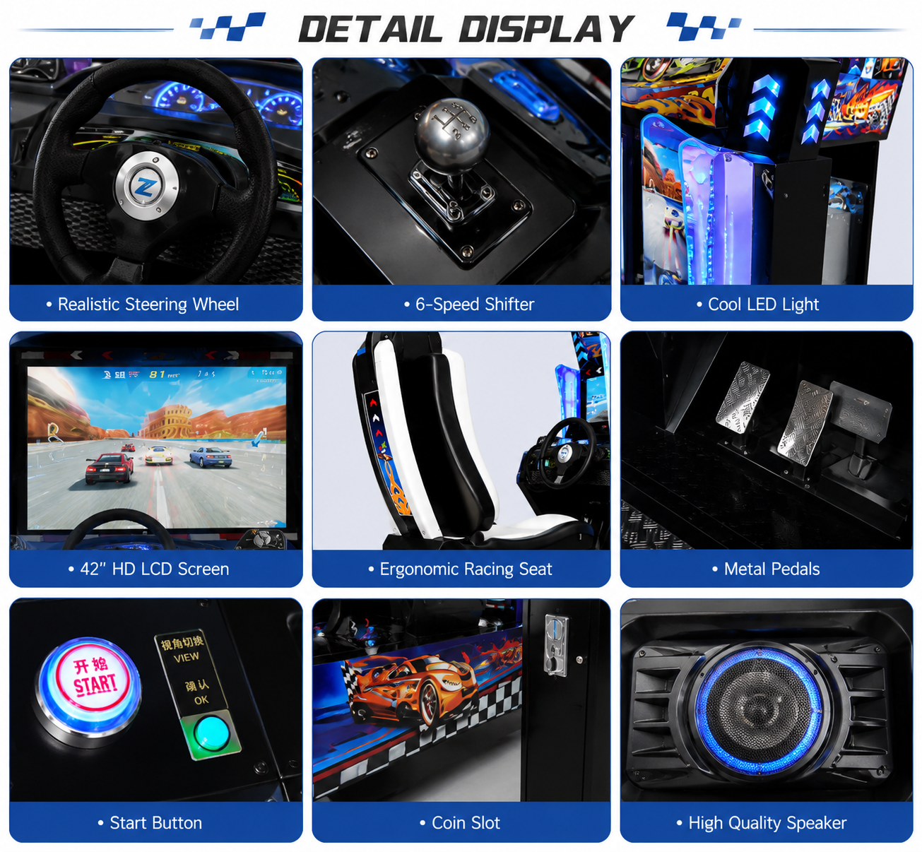 Twin-Seat Racing Simulator Arcade Machine - Image 5