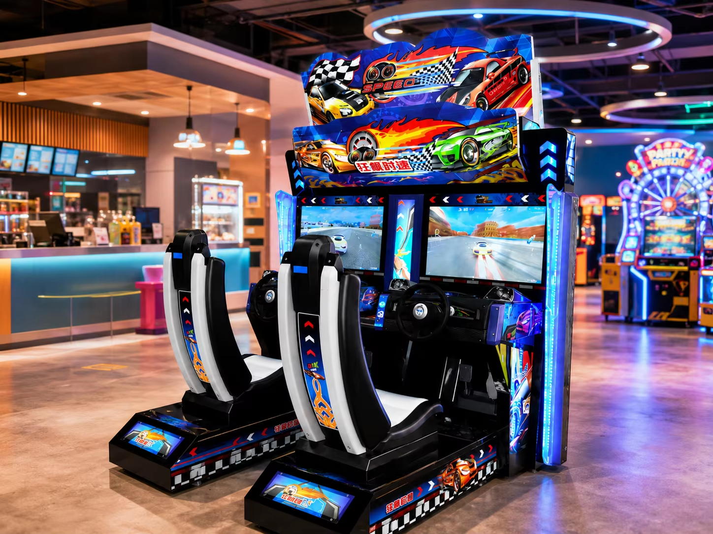 Twin-Seat Racing Simulator Arcade Machine - Image 7