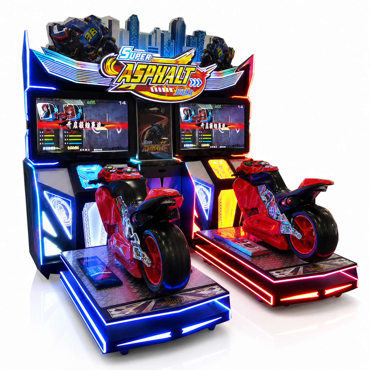 Twin Motorcycle Racing Arcade Machine - Image 6