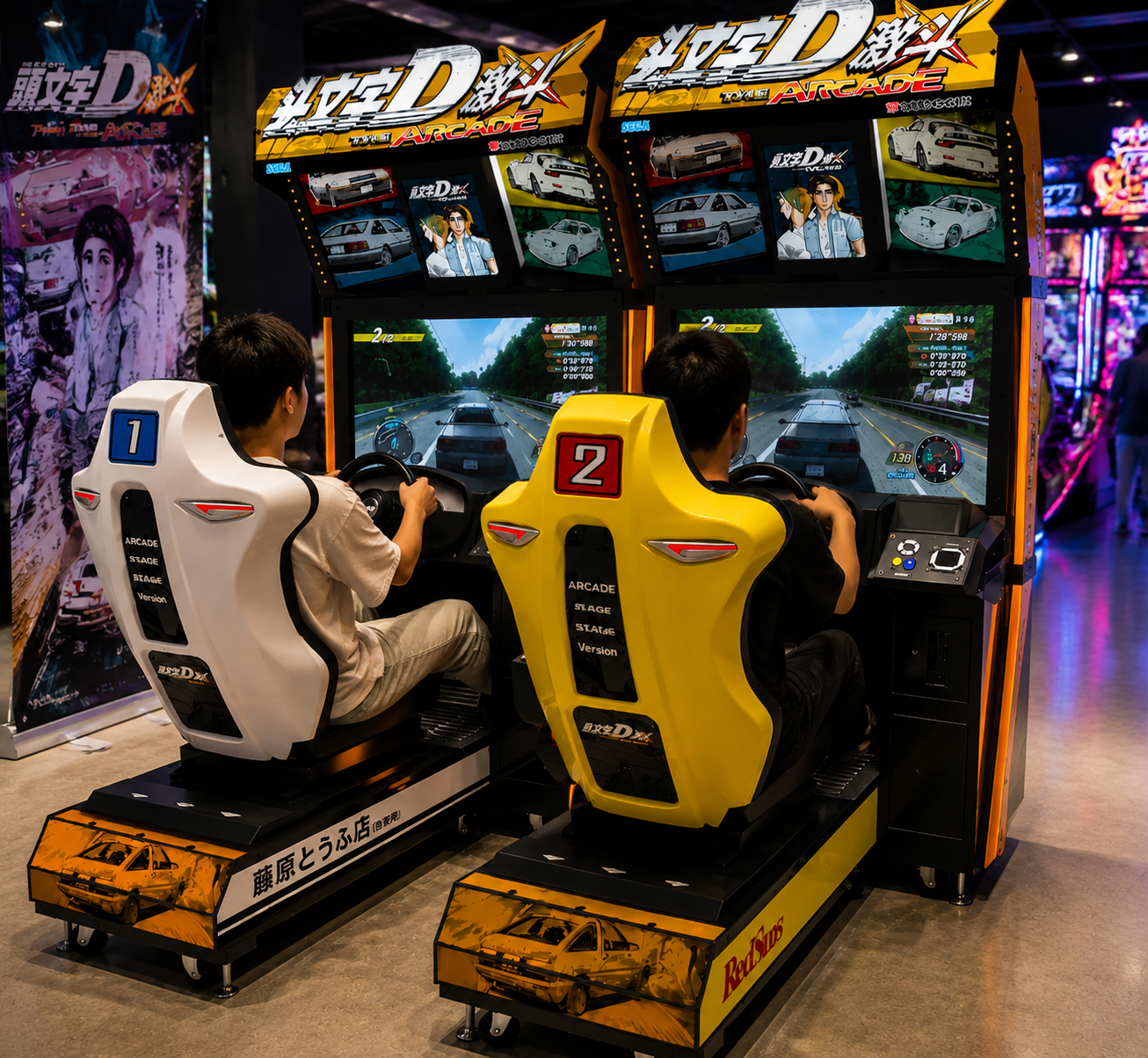 Two-Station Street Racing Arcade Game - Image 4