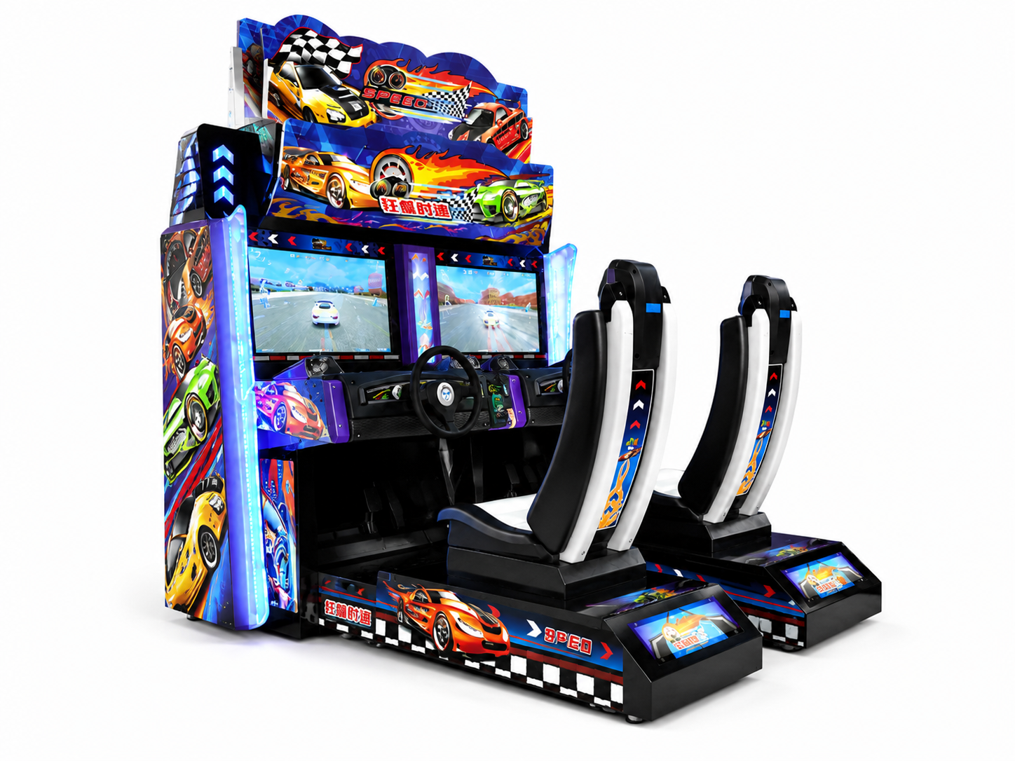 Twin-Seat Racing Simulator Arcade Machine - Image 2