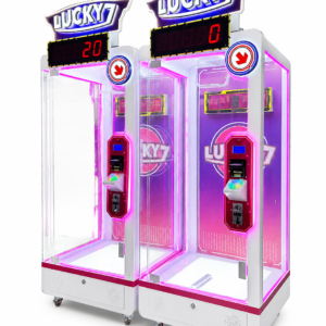 Dual player prize cutting machine with two prize cabinets by LeChuang