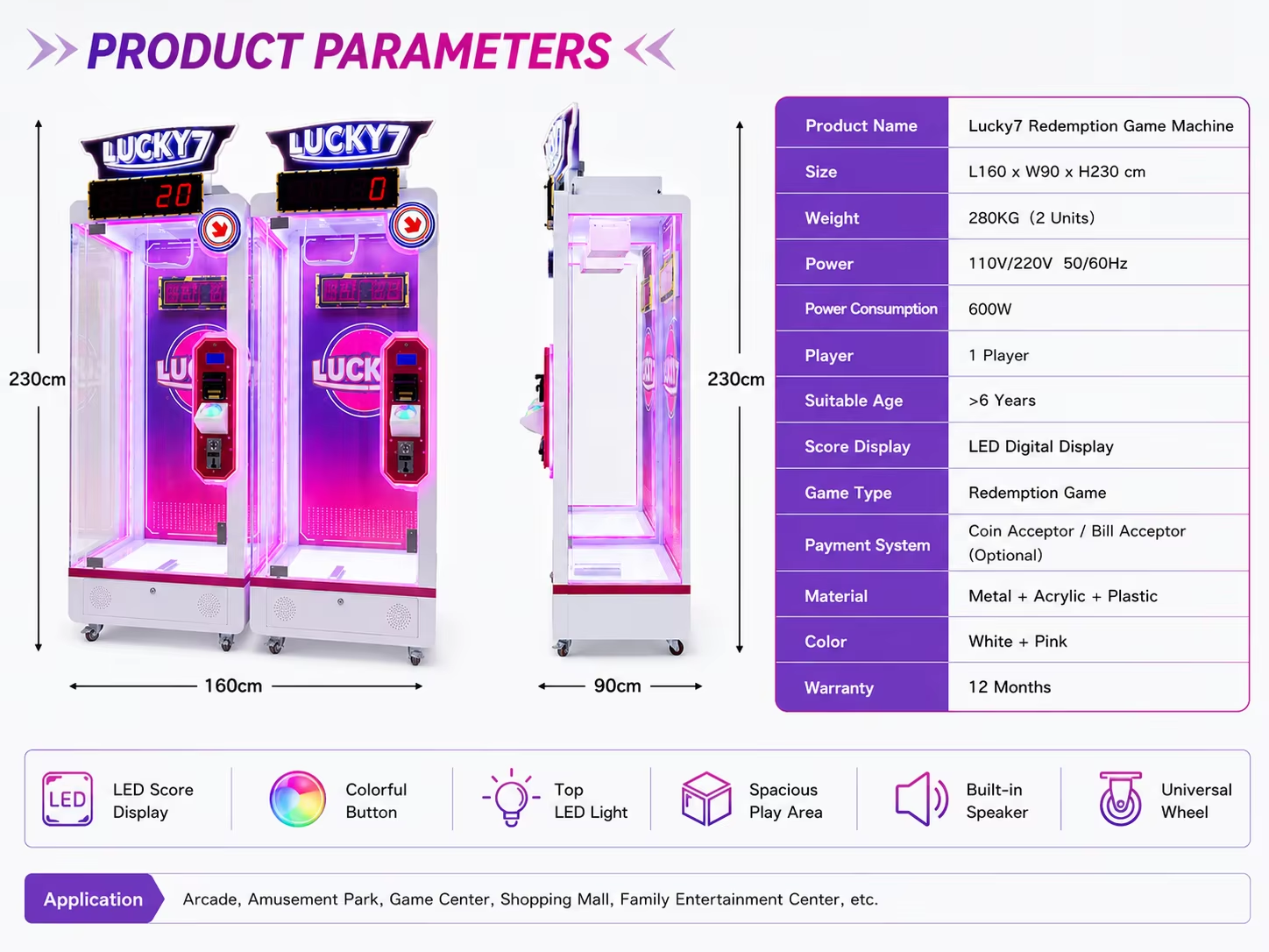 Commercial Dual Player Prize Cutting Machine – Coin Operated Lucky Cut Arcade Game | LeChuang - Image 3