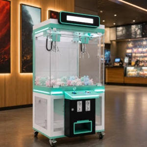 Two player claw machine in an indoor arcade by LeChuangArcades | LeChuang