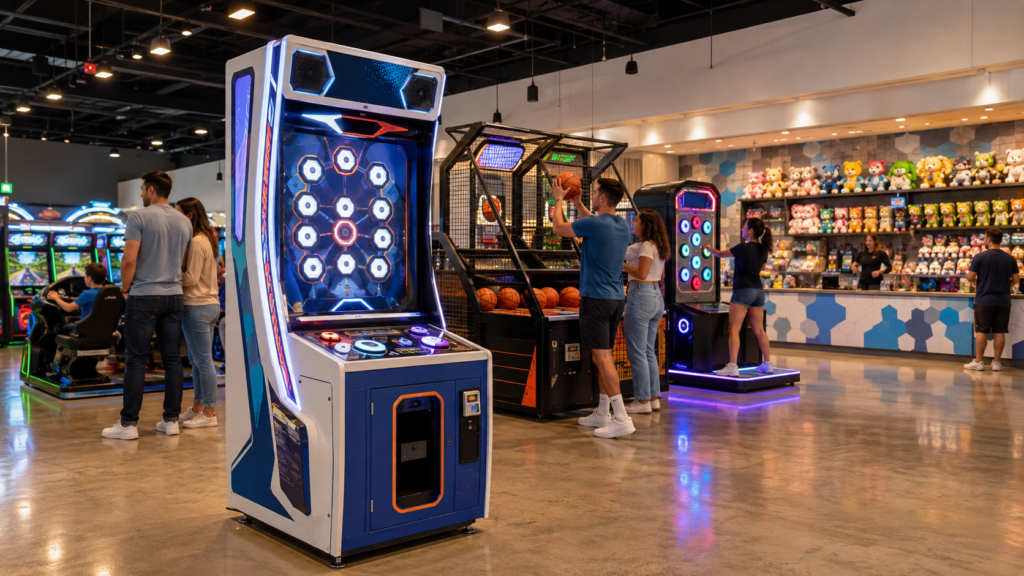 How much does it cost to open an arcade with commercial game machines